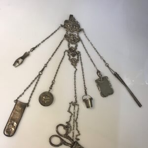 sterling silver chatelaine