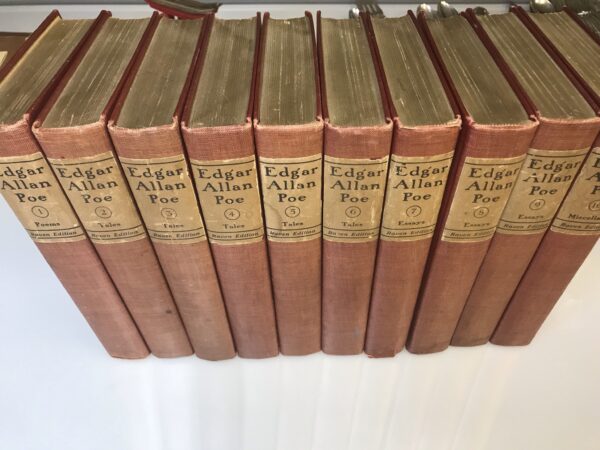 The Complete Works of Edgar Allan Poe, 10 Volumes, Raven Edition