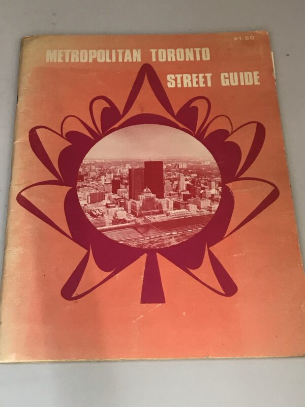 Metropolitan Toronto Street Guide