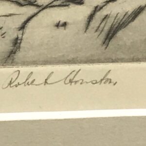 robert houston etching
