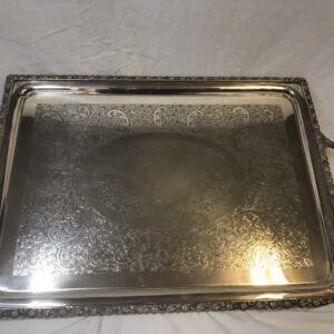 Silverplated tray