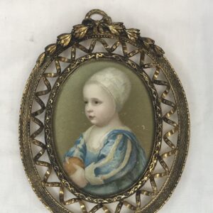 Framed Miniature of Figlio Di Carlo I