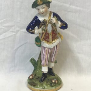 Rare Antique Derby Porcelain Figurine from the Four Seasons Series