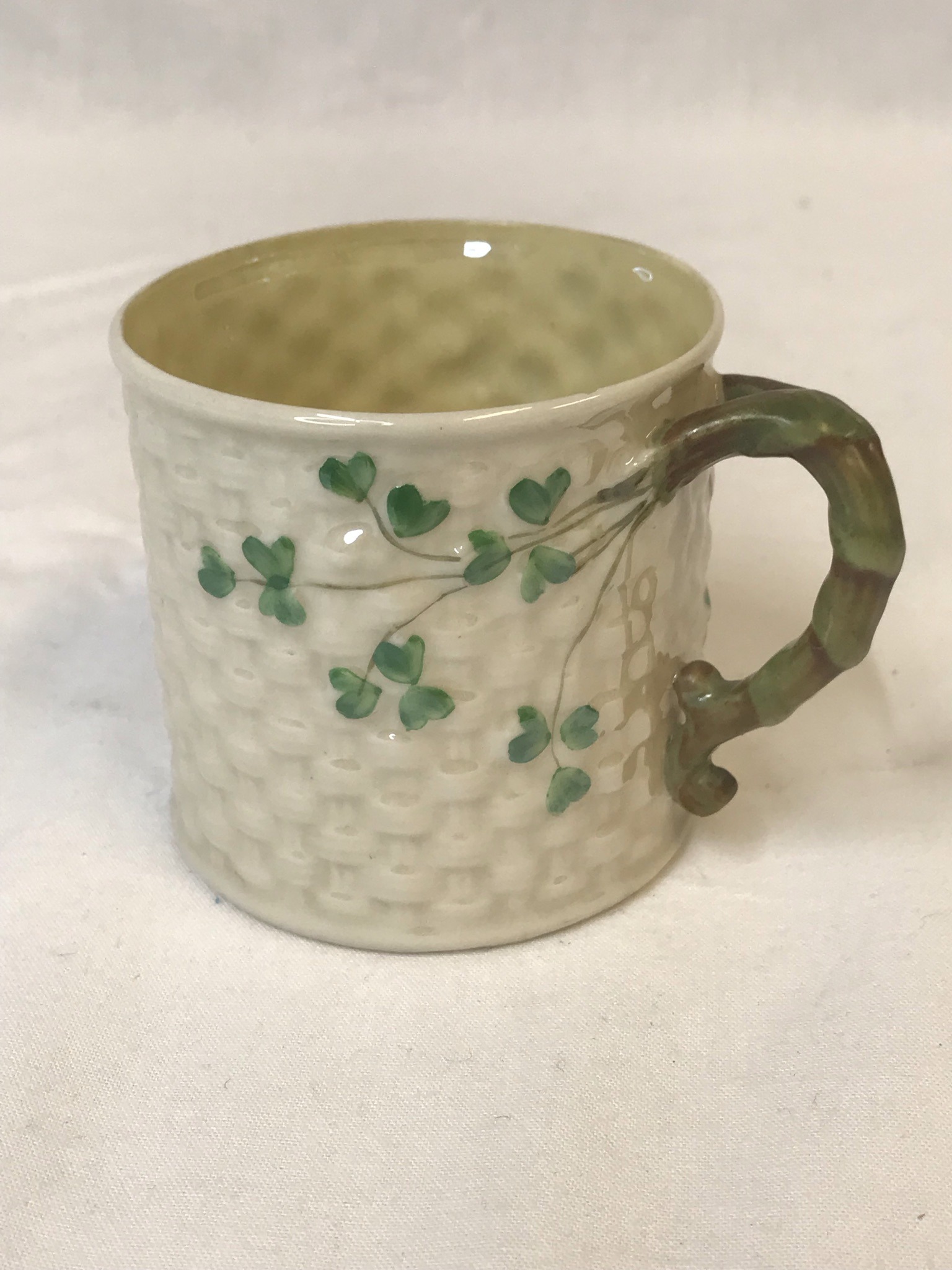 Belleek Shamrock Irish Coffee Mugs– Creative Irish Gifts