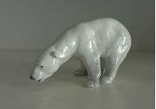 Royal Copenhagen Figurine Polar Bear, walking - 320