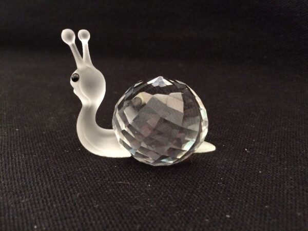 Swarovski Crystal Snail
