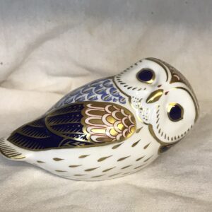 Royal Crown Derby Owl paperweight
