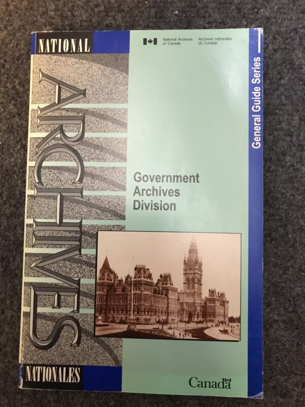 National Archives Division General guide Series