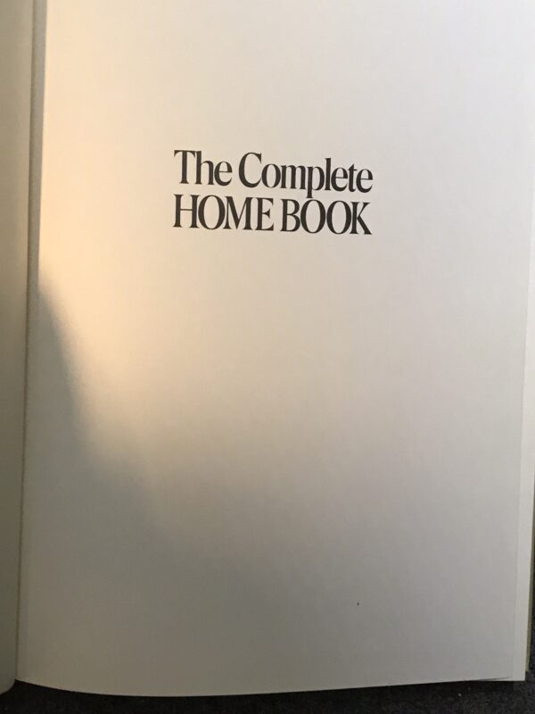 The Complete Home Book